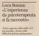 Giornale di Brescia del 9 gennaio 2019 | una piccola intervista :)