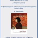 presentazione Sul Filo della Memoria al Centro Adriatico di Psicoanalisi